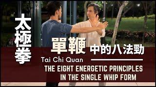 Tai Chi Quan - The Eight Energetic Principles in the Single Whip Form 太極拳 - 單鞭 中的 八法勁