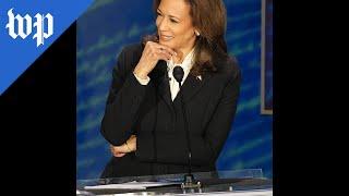 Harris' best reactions to Trump during the debate