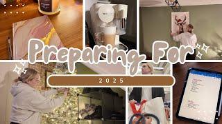 Preparing For 2025 // Setting Goals, Putting Christmas Decor Away & More!