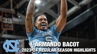 Armando Bacot 2023-24 Regular Season Highlights | North Carolina F/C