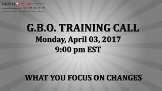 2017.04.03 - WHAT YOU FOCUS ON CHANGES