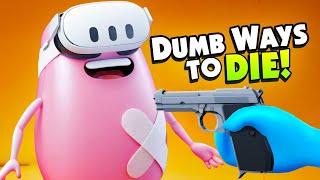 Trying NOT To Die In DUMB WAYS In VR! - Dumb Ways Free For All