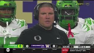 Football: Pac12 Championship - UW vs Oregon, 12/01/23