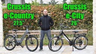 Πρώτη βόλτα με τα Crussis e-Country και e-City! | GetElectric.gr