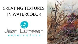 Watercolor Tutorial: Textures in Watercolor - #3