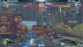 [EVO 2012 SSFIV AE Top 32] AVM GamerBee (Adon) vs MCZ Daigo (Ryu)