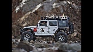 Axial SCX10 II Jeep Wrangler Rubicon Rock Crawler #