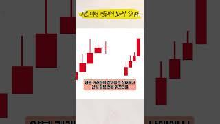 차트 공부, 특징적인 차트 패턴부터 파악