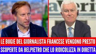 BELPIETRO PERDE LA PAZIENZA CON L'ARROGANTE GIORNALISTA LABARRE E IL CONDUTTORE RIMANE...