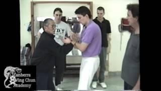 Ip Ching and Ip Chun doing Chi Sau, Wan Kam Leung Allan Graham Wing Chun Kung Fu