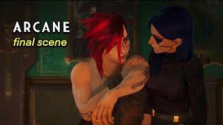 ARCANE: Season 2 Final Scene | Caitlyn and Vi's talk