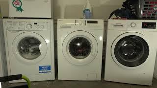 Wash Race - £20 washers (Indesit vs. John lewis Vs. Bosch) / 30 minute wash