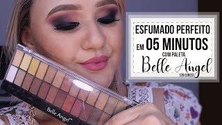 Esfumado Perfeito em 5 minutos com Paleta 28 Cores Belle Angel