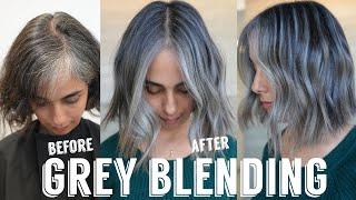 Hair Transformations with Lauryn: Grey Blending Bob Ep. 222