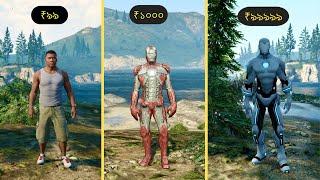 $1 IRONMAN to $1,000,000,000 IRONMAN in GTA 5 | GTA V Bangla Gameplay