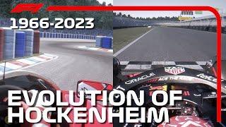 Evolution Of F1 Cars Around Hockenheim (F1 1966 - 2023)