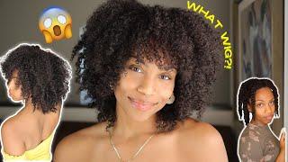 THE EASIEST MOST NATURAL WIG!!! - THE BREEZY COILY UNIT | HerGivenHair (coupon code )