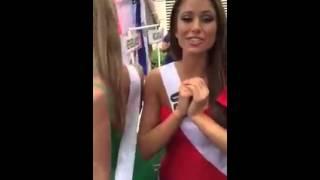 Miss Universe 2014: USA saying Hi!!!