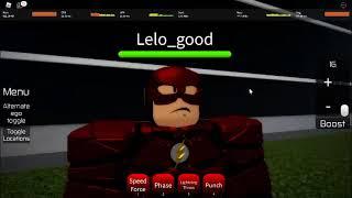 Roblox The flash earth prime Justice League Flash race