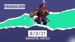 Pangolier Off Lane Carry POV Full match - Intense Dota 2 Battle [ Watch and Learn ]