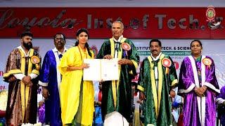 Dept of IT | Graduation Day 22 | Loyola Institute of Tech & Science | Kanyakumari