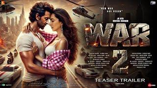 WAR 2 - Hindi Trailer | Hrithik Roshan | Jr NTR | Kiara Advani | John Abraham | Ayan Mukherji | 2024