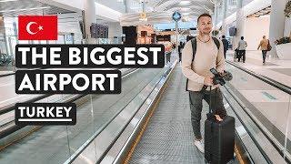 Travel via the BIGGEST AIRPORT IN THE WORLD, ISTANBUL | Turkey Travel Vlog