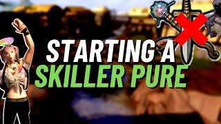 I Started a Skiller Pure And Trolled People | #1