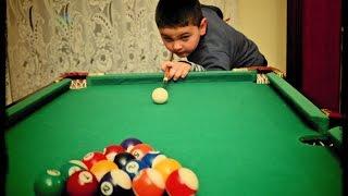 4 Year Old Kid Play Pool Prodigy