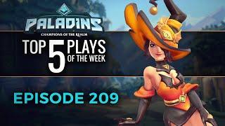 Paladins - Top 5 Plays - Episode 209