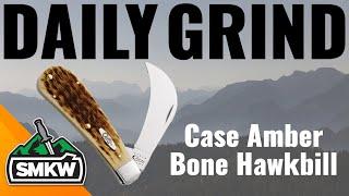 Case Amber Bone Hawkbill Pruner