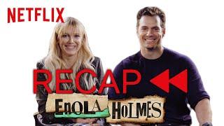 Millie Bobby Brown & Henry Cavill Recap Enola Holmes | Netflix