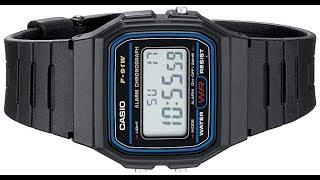 PAID WATCH REVIEWS - Doctor loves his Casio F91W-1 Classic Resin Strap Digital Sport Watch AU28