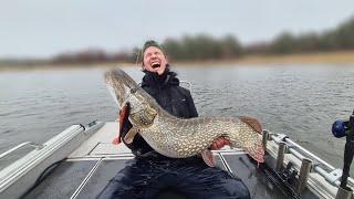 Vi kom helt rätt - gädda på 16,68kg!