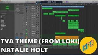 Tutorial: TVA Theme (from Loki) // Natalie Holt Remake with Stock Logic Pro Plugins