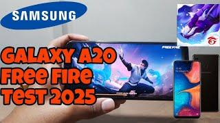 Samsung Galaxy A20 Free fire Test in 2025!