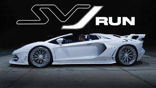 The Viral All White Aventador SVJ Run (4K)