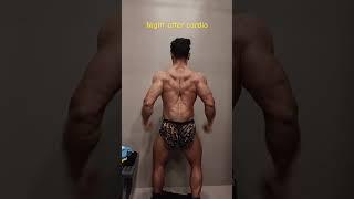 Morning & Evening Body Condition #bodybuilding #motivation #gymvlog #posingroutine #backdays #shorts