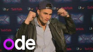 X Factor's Charlie Martinez serenades reporter and reveals he's SINGLE