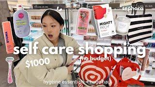 let's go self care shopping at target + sephora ($1000 shopping vlog + HAUL)