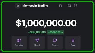 How To Become A Memecoin Millionaire Step By Step 2025 [EASIEST Method]