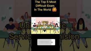 Top5 Most Dificult#Exam In The #world #shorts #viralshorts