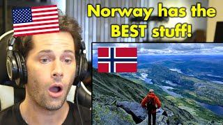 American Reacts to Gaustatoppen | Norway's Most Popular Mountain