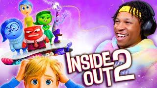 INSIDE OUT 2 (2024) MOVIE REACTION!!! | Disney | Pixar | First Time Watching | Review