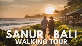 Walking Tour Sanur Bali Indonesia | 4 Hours Virtual Walking Tour Sanur Bali Today Indonesia 2024 