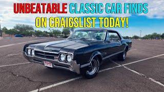 Today’s Top 11 Classic Cars by Private Sellers on Craigslist!