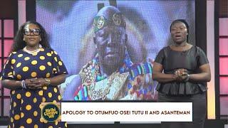 MONA GUCCI & AFIA POKUAA APOLOGISED ON ONUA TV LIVE- OHENE DAVID REACT