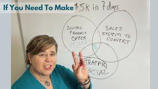 If you need to make $5000 in 7 days watch this now