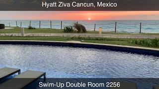 Swim-Up Double Room 2256 at the Hyatt Ziva Cancun Resort