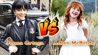 Jenna Ortega VS Adley McBride Transformation  From Baby To 2024